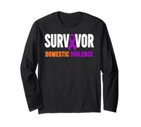 Sensibilisation à la Violence Domestique - Survivor à la Violence Domestique Manche Longue