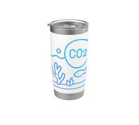 Sensibilisation à l'acidification des océans Gobelet isotherme en acier inoxydable double paroi