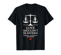 Sensibilisation à l'aliénation parentale Soutien aux droits de la famille T-Shirt