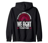 Sensibilisation à l'anémie falciforme Nous combattons Ensemble Sweat à Capuche