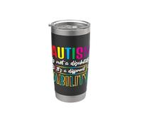 Sensibilisation À L'autisme Autism Gobelet isotherme en acier inoxydable double paroi