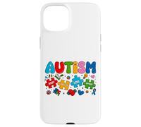 Sensibilisation à l'Autisme, Maman et Papa - Accepter, Comprendre, Aimer différemment Coque pour iPhone 15 Plus