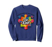 Sensibilisation à l'Autisme, Maman, Papa, Parents - Autistic Kids Awareness Sweatshirt