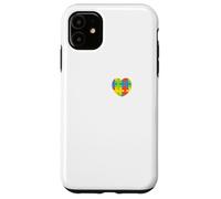 Sensibilisation à l'Autisme : orthophonie I Heart (Love) Coque pour iPhone 11