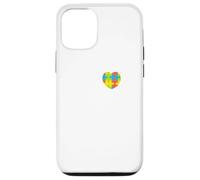 Sensibilisation à l'Autisme : orthophonie I Heart (Love) Coque pour iPhone 12/12 Pro