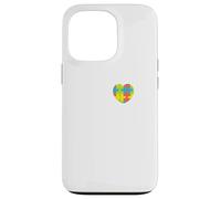 Sensibilisation à l'Autisme : orthophonie I Heart (Love) Coque pour iPhone 13 Pro