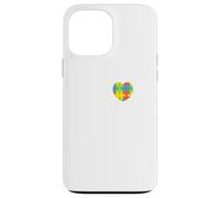 Sensibilisation à l'Autisme : orthophonie I Heart (Love) Coque pour iPhone 13 Pro Max