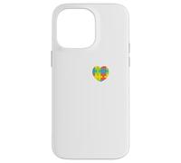 Sensibilisation à l'Autisme : orthophonie I Heart (Love) Coque pour iPhone 14 Pro Max