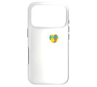 Sensibilisation à l'Autisme : orthophonie I Heart (Love) Coque pour iPhone 17 Pro