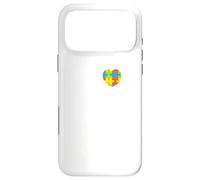 Sensibilisation à l'Autisme : orthophonie I Heart (Love) Coque pour iPhone 17 Pro Max