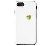 Sensibilisation à l'Autisme : orthophonie I Heart (Love) Coque pour iPhone SE (2020) / 7/8