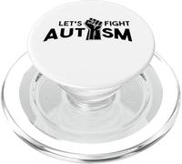 Sensibilisation à l'Autisme Trouble du Spectre autistique PopSockets PopGrip pour MagSafe