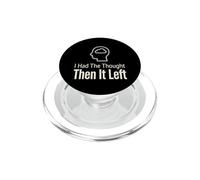 Sensibilisation au Brouillard cérébral - Maladie Invisible - Fatigue mentale PopSockets PopGrip pour MagSafe