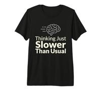 Sensibilisation au Brouillard cérébral - Maladie Invisible - Fatigue mentale T-Shirt Haut de Gamme