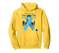 Sensibilisation au Cancer de la Prostate : Lutter pour Les Hommes Que Nous Aimons Sweat à Capuche, Unisexe pour Adultes, Citron, XXL