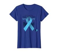 Sensibilisation au Cancer de la Prostate : Lutter pour Les Hommes Que Nous Aimons T-Shirt, Femme, Bleu Royal, 3XL