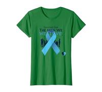 Sensibilisation au Cancer de la Prostate : Lutter pour Les Hommes Que Nous Aimons T-Shirt, Femme, Vert Kelly, XS