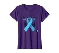 Sensibilisation au Cancer de la Prostate : Lutter pour Les Hommes Que Nous Aimons T-Shirt, Femme, Violet, L