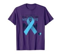 Sensibilisation au Cancer de la Prostate : Lutter pour Les Hommes Que Nous Aimons T-Shirt, Homme, Violet, M
