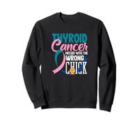 Sensibilisation au Cancer de la thyroïde chez Une guerrière Sweatshirt