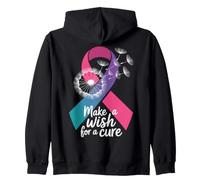 Sensibilisation au Cancer de la thyroïde en Septembre Violet Sweat à Capuche
