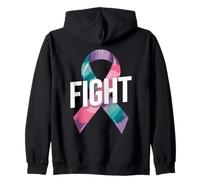 Sensibilisation au Cancer de la thyroïde en Septembre Violet Sweat à Capuche