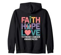 Sensibilisation au Cancer de la thyroïde en Septembre Violet Sweat à Capuche