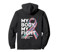 Sensibilisation au Cancer de la thyroïde en Septembre Violet Sweat à Capuche