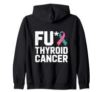 Sensibilisation au Cancer de la thyroïde en Septembre Violet Sweat à Capuche
