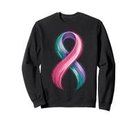 Sensibilisation au Cancer de la thyroïde en Septembre Violet Sweatshirt