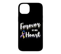 Sensibilisation au Cancer de la vessie Ruban Perte Aimer Souvenir Coque pour iPhone 14 Plus