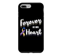 Sensibilisation au Cancer de la vessie Ruban Perte Aimer Souvenir Coque pour iPhone 7 Plus/8 Plus