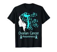 Sensibilisation au Cancer de l'ovaire pour Femmes et Filles survivantes du Cancer de l'ovaire T-Shirt