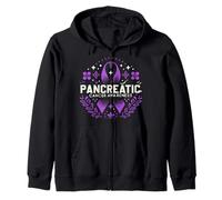 Sensibilisation au cancer du pancréas I Wear Purple For My Brother Sweat à Capuche