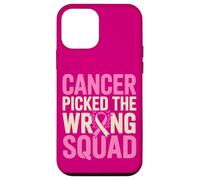Sensibilisation au Cancer du Sein Mauvaise Équipe Survivant Coque pour iPhone 12 Mini