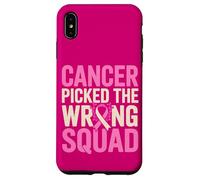 Sensibilisation au Cancer du Sein Mauvaise Équipe Survivant Coque pour iPhone XS Max