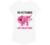 Sensibilisation au Cancer du Sein - Octobre - Rose - Bébé garçon T-Shirt, Fille, Blanc, M
