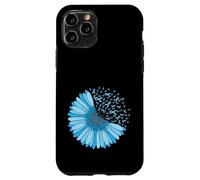 Sensibilisation au diabète Bleu Tournesol en Novembre Nous portons du Bleu Coque pour iPhone 11 Pro