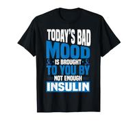 Sensibilisation au diabète de Type 1 2 Mois du pancréas diabétique T1D T2D T-Shirt