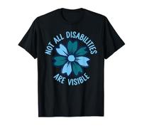 Sensibilisation au Handicap Tous Les handicaps ne sont Pas Visibles T-Shirt