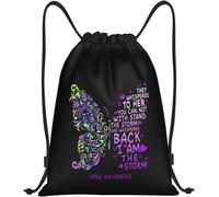Sensibilisation Au Lupus Papillon De L'Espoir Unisexe Sacs De Sport Grand Sacs De Gym Pliable Gym Sack Pour Vacances Plage Yoga