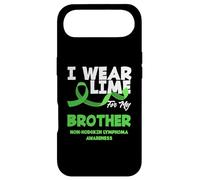 Sensibilisation au lymphome Non hodgkinien I Wear Lime for My Brother Coque pour iPhone Air