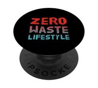 Sensibilisation au Mode de Vie zéro déchet - Déclaration Eco Warrior PopSockets PopGrip Adhésif