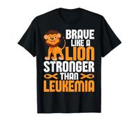 Sensibilisation au Ruban Orange pour Lutter Contre la leucémie Infantile T-Shirt
