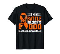 Sensibilisation au Ruban Orange pour Lutter Contre la leucémie Infantile T-Shirt
