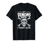 Sensibilisation au SSPT My Demons Know I Fight Back T-Shirt