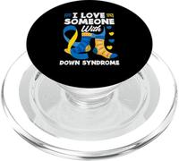 Sensibilisation au Syndrome de Down I Love Someone with Down Syndrome PopSockets PopGrip pour MagSafe