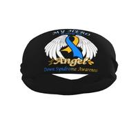 Sensibilisation Au Syndrome De Down Mon Héros Est Maintenant Mon Ange Unisexe Bandeau Cheveux Élastique Bandeau De Sport Absorbe La Transpiration Bandeaux De Sport pour Sport Running Randonnée