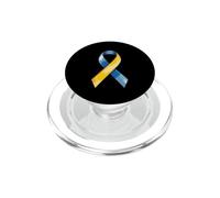 Sensibilisation au Syndrome de Down October Down PopSockets PopGrip pour MagSafe