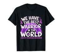 Sensibilisation au syndrome de Dravet Meilleur guerrier du monde arc-en-ciel T-Shirt